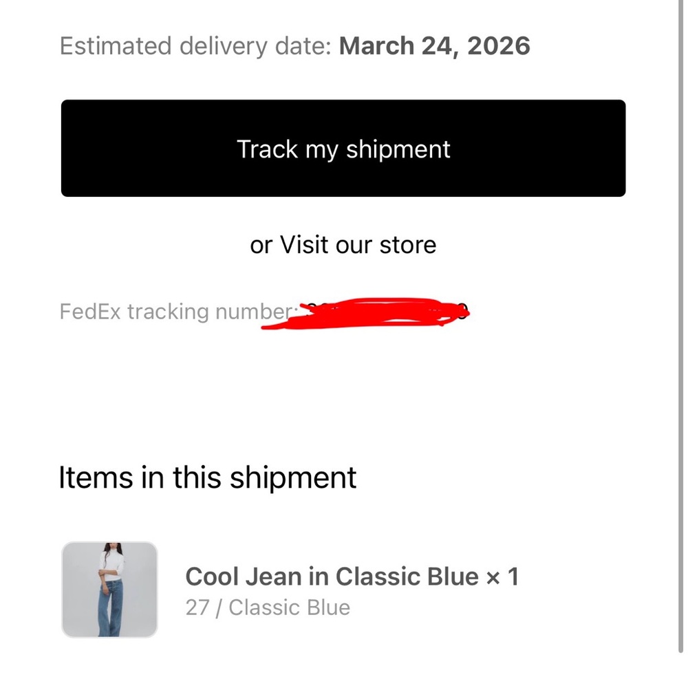 Still Here Cool Jean in Classic Blue - Picture 2 of 3
